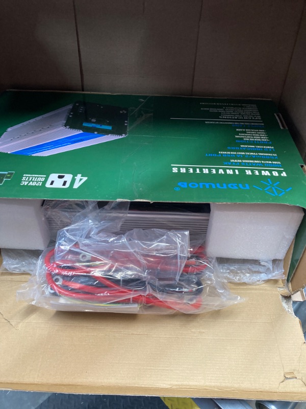 Photo 3 of OMMFARL 5000W Power Inverter 12V to 110V, Modified Sine Wave Car Inverter, Truck Power Inverter