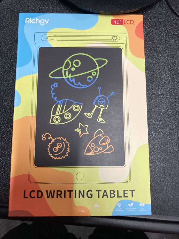 Photo 1 of Educational Learning Toys Gifts for 3 4 5 6 7 Year Old Girls, 10 Inch LCD Writing Tablet for Kids, Doodle Board Drawing Tablet Writing Pad Erasable Drawing Pad Road Trip Essentials Pink 10 inch