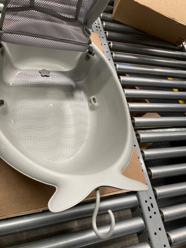 Photo 1 of Skip Hop Baby Bath Tub, 3-Stage Smart Sling Tub, Moby, Grey Grey Tub