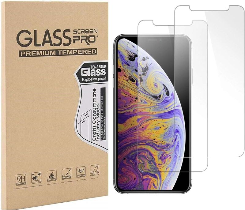 Photo 1 of  Pack Glass Screen Protector Compatible with iPhone 12 Pro Max, 