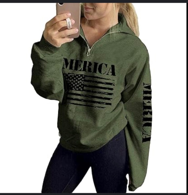 Photo 1 of Straight Outta Merica T-Shirt 4th of July Shirt women 2xL