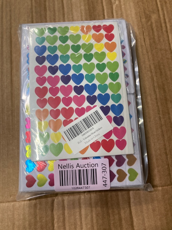 Photo 3 of 120 Sheets Valentine Heart Stickers for Kids, Valentines Day Love Decorations Sticker Red Small Valentine Heart Stickers for Cards for Party Favors Gift Prize Class Rewards Award Praise