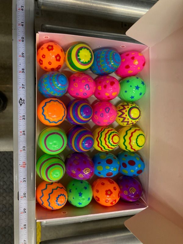 Photo 1 of 24 Pack Prefilled Easter Eggs Jewelry, Easter Basket Stuffer for Girls with Bracelets Rings Hair Clip Egg Fillers Easter Party Favors Easter Egg Hunt