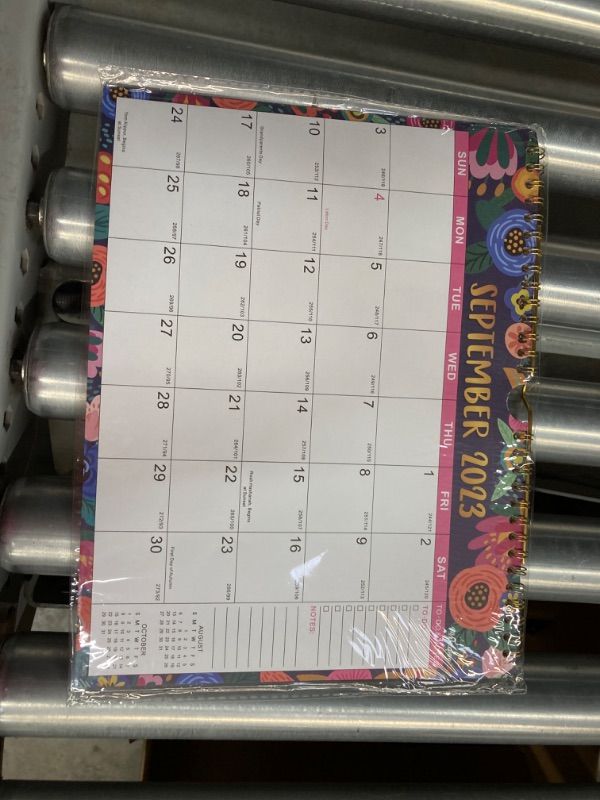 Photo 3 of *** BUNDLE 3 Pack *** Calendar 2024 Wall Calendar 11" x 8.5", 18 Monthly Wall Calendar 2024-2025 with Thick Paper + Julian Date - Floral 11" x 8.5" 