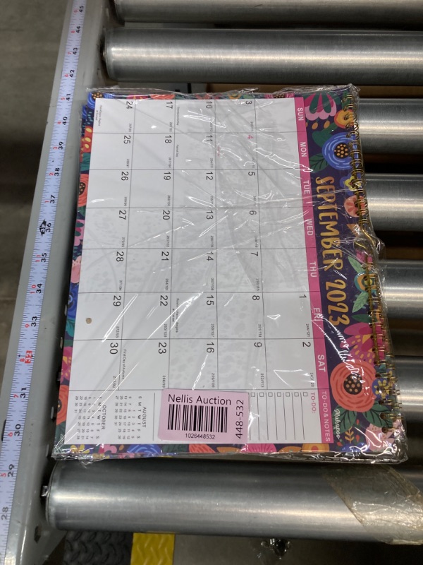 Photo 4 of *** BUNDLE 2 Pack *** Calendar 2024 Wall Calendar 11" x 8.5", 18 Monthly Wall Calendar 2024-2025 with Thick Paper + Julian Date - Floral 11" x 8.5" 