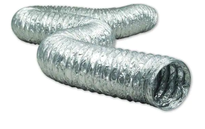 Photo 1 of ***BUNDLE 2 Pack *** 4 in. x 8 ft. Flexible Aluminum Dryer Vent Duct
