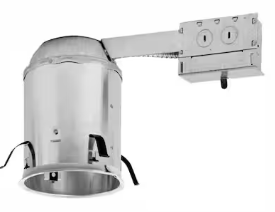 Photo 1 of *** 6 PACK *** H7 6 in. Aluminum Recessed Lighting Housing for Remodel Ceiling, Insulation Contact