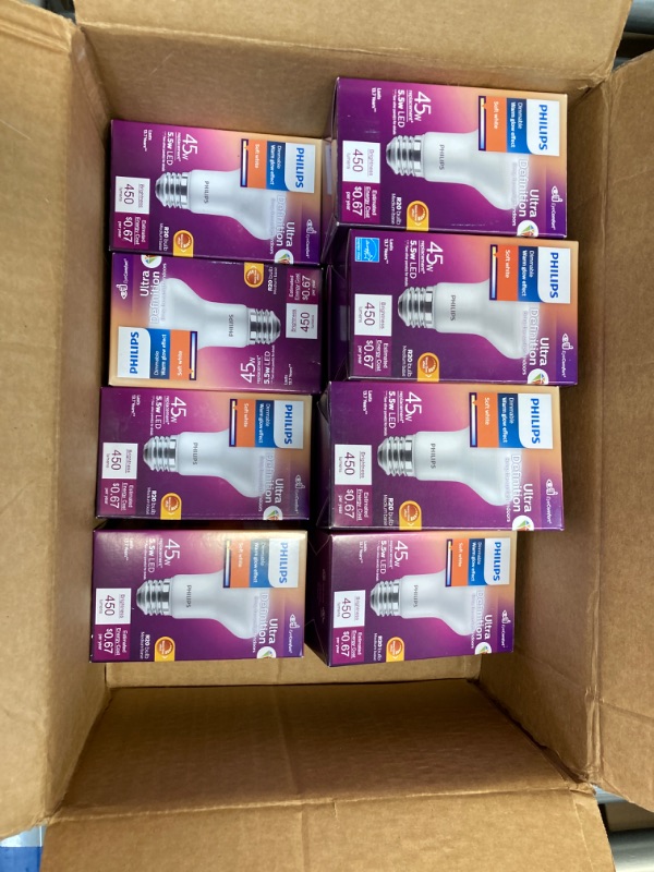 Photo 1 of ***BUNDLE 11 PACK*** 45-Watt Equivalent R20 Ultra-Definition Dimmable E26 LED Light Bulb Soft White with Warm Glow 2700K