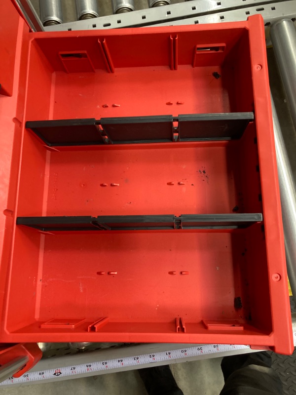 Photo 9 of ***MINOR DAMAGE*** PACKOUT 22 in. Modular 3-Drawer Tool Box with Metal Reinforced Corners
