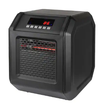 Photo 1 of ***MISSING PARTS *** 1500 W Electric Cabinet Infrared Space Heater with Remote Control
