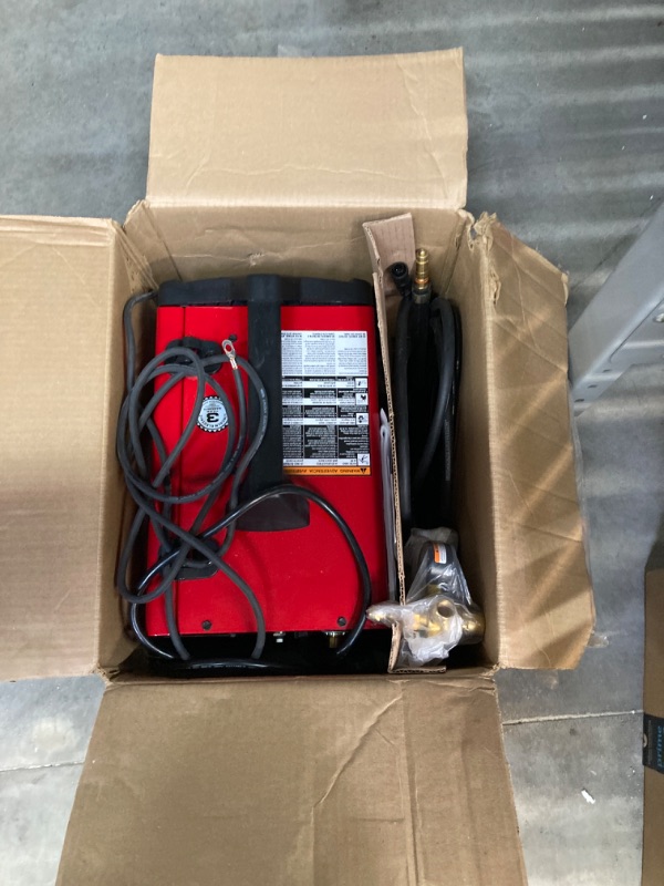 Photo 17 of ***MISSING PIECES*** Weld-Pak 140 Amp MIG and Flux-Core Wire Feed Welder, 115V, Aluminum Welder with Spool Gun sold separately
