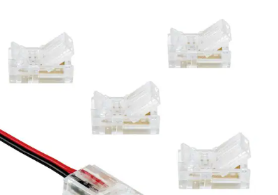 Photo 1 of *** BUNDLE 2 PACK (12pcs total) *** 2-pin Wire to Tape Connector Cord (6-Pack)
