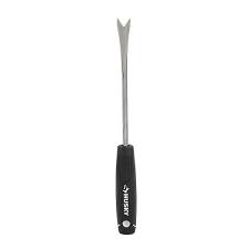 Photo 1 of 6.22 in. Double Injection Grip Handle Stainless Steel Hand Weeder
