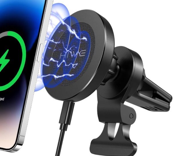 Photo 1 of Magnetic Wireless   Car Charger, 15W Fast Charging compatible with iPhone 12 series