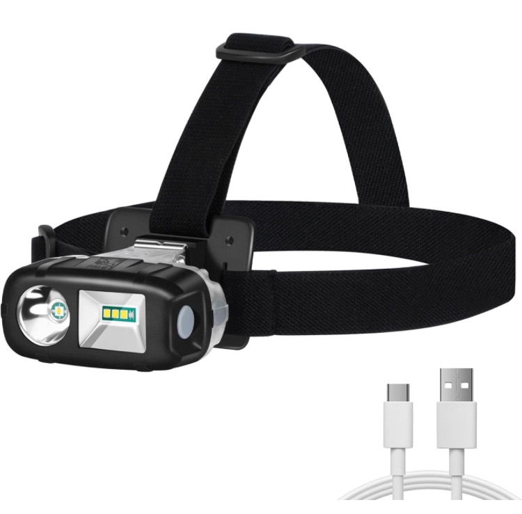 Photo 1 of ***BUNDLE 2 PACK*** LED Headlamp Rechargeable, Waterproof Headlamp