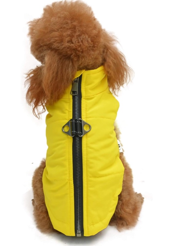 Photo 1 of ***BUNDLE 3 PACK*** Dog Winter Vest with Cotton Lining, Waterproof Ultra Warm Dog Winter Coat Windproof Zippered Jacket Breathable Soft Dog Coat for Yellow XS