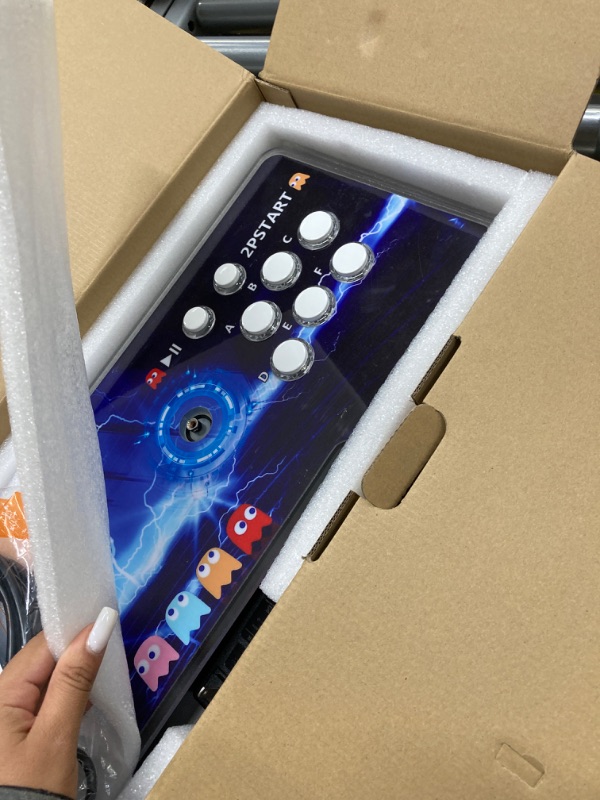 Photo 2 of RegiisJoy? 20000 Games in 1 ? Pandora's Box 40S Arcade Game Console Retro Game Machine for PC & Projector & TV, 2-4 Players, 1280X720, 3D Games, Search/Hide/Save/Load/Pause Games, Favorite List