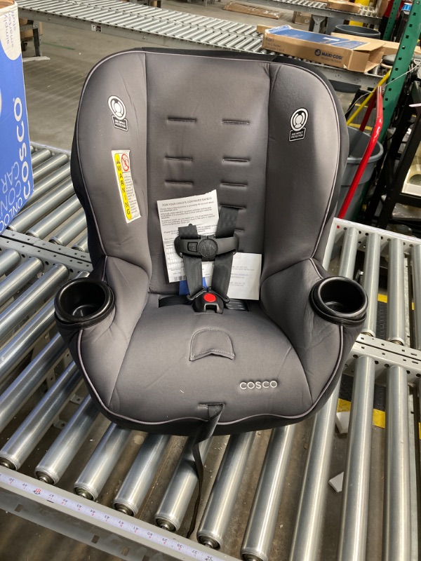 Photo 2 of Cosco Onlook 2-in-1 Convertible Car Seat, Rear-Facing 5-40 pounds and Forward-Facing 22-40 pounds and up to 43 inches, Black Arrows