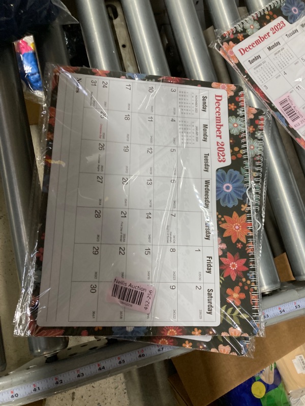 Photo 2 of Ymumuda Wall Calendar 2024-14 Monthly from DEC. 2023 to JAN. 2025, 14" x 11", 2024 Desk/Wall Calendar with Monthly Views& Unruled Blocks, Easy Organizing for Annual Work, Floral 01  2 PACK 