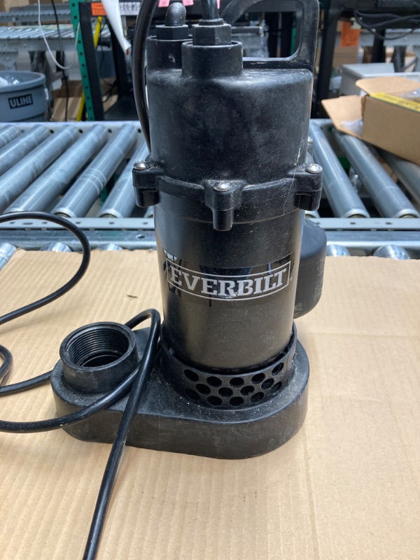 Photo 1 of 1/4 HP Aluminum Sump Pump Tether Switch