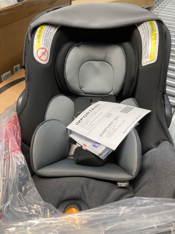 Photo 2 of Chicco KeyFit 35 Infant Car Seat - Onyx | Black Durable Woven Seat Pad Onyx