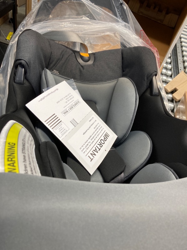 Photo 1 of Chicco KeyFit 35 Infant Car Seat - Onyx | Black Durable Woven Seat Pad Onyx