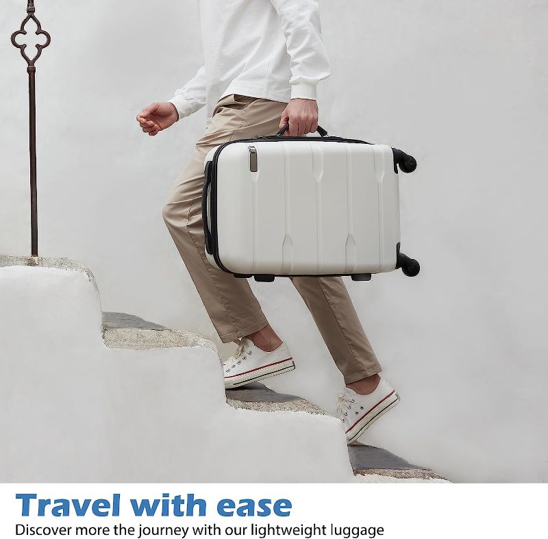 Photo 1 of Expandable 20" Suitcase PC+ABS Spinner Built-In TSA