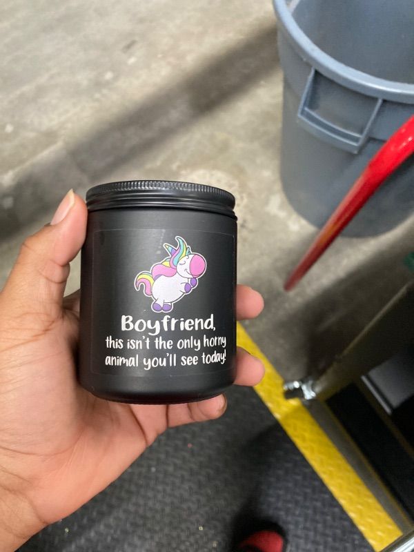 Photo 2 of GSPY Candle for Boyfriend - Funny Gifts for Boyfriend - Boyfriend Gifts, Naughty Gifts for Boyfriend - Boyfriend Gifts from Girlfriend - Fathers Day, Anniversary, Birthday Gifts for Boyfriend
