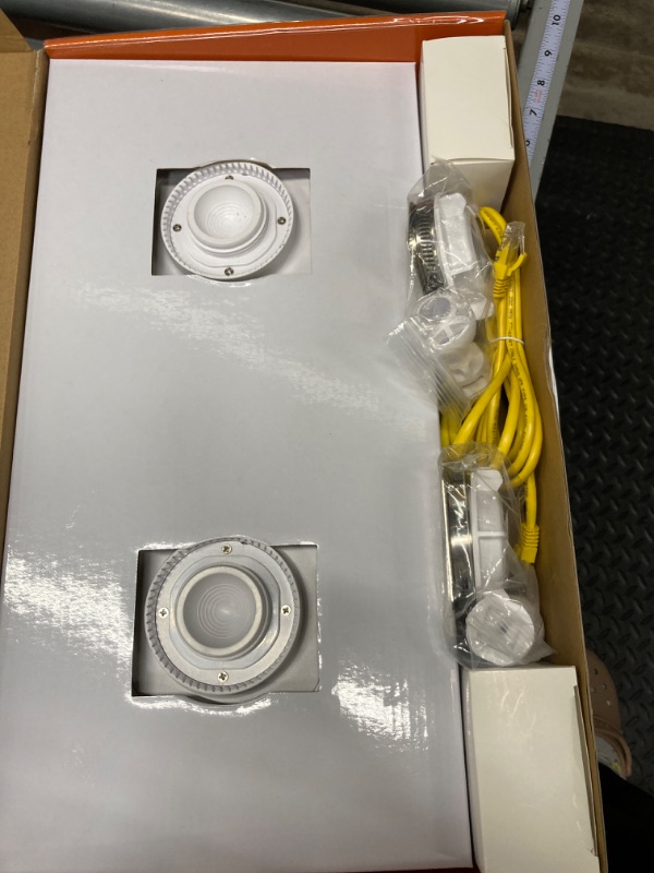 Photo 1 of Gigabit Wireless Bridge, 5KM Point to Point/Multipoint WiFi Bridge, 5.8G High Speed ULNA CPE801 with 2×1000Mbps Ethernet Port, Plug and Play PTP/PTMP CPE for Outdoor Buildings Shop/Garage/Barn