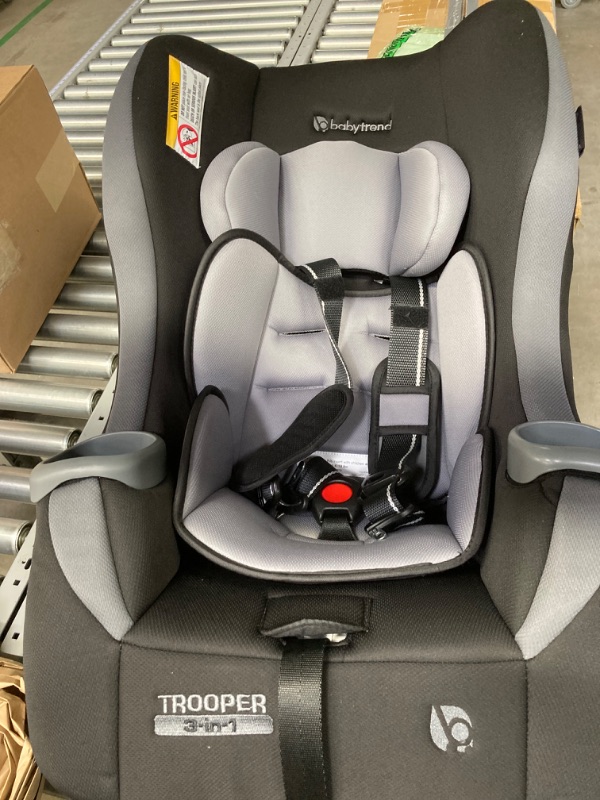 Photo 2 of Baby Trend Trooper 3-in-1 Convertible Car Seat, Dash Black