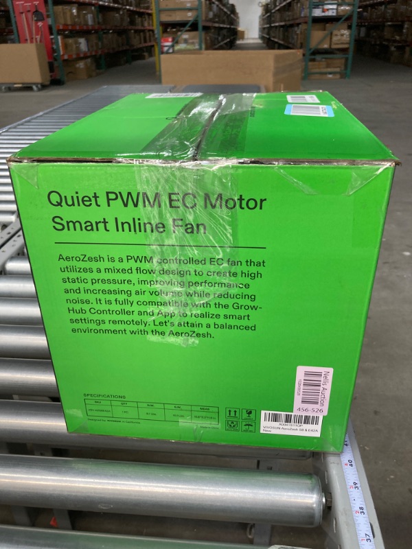 Photo 1 of Visit the Store, VIVOSUN
VIVOSUN
Visit the Store
4.4 148
VIVOSUN AeroZesh G8 8-inch 725 CFM Inline Duct Fan with E12 Speed Controller, Entirely Programmable PWM-Controlled EC Fan for Grow Tent Ventilation
