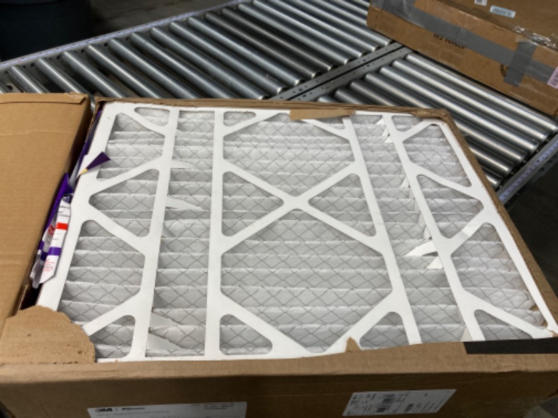 Photo 1 of Filtrete 20x25x4 Furnace Air Filter MPR 1550 DP MERV 12, Healthy Living Ultra Allergen Deep Pleat, 2-Pack, Fits Lennox & Honeywell Devices (exact dimensions 19.88 x 24.63 x 4.31) 2 Count (Pack of 1) 20x25x4 Air Filter