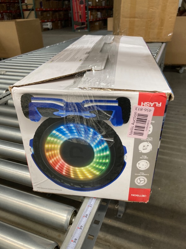 Photo 1 of Jetson Flash Self Balancing Hoverboard with Built in Bluetooth Speaker | Includes All Terrain Tires, Reach Speeds up to 10 MPH | Range of Up to 12 Miles, Ages 13+