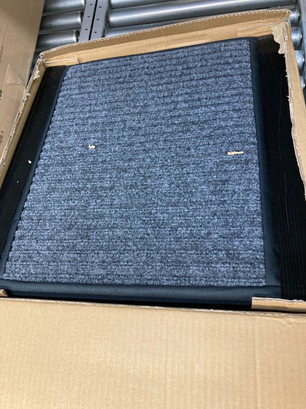 Photo 1 of Dog Ramp for Car, Portable Pet Stair Ramp with Non-Slip Rug Surface, Lightweight & Durable Dog Ramps for Large Dogs Enter a Car, SUV & Truck, Black DRHB4701

