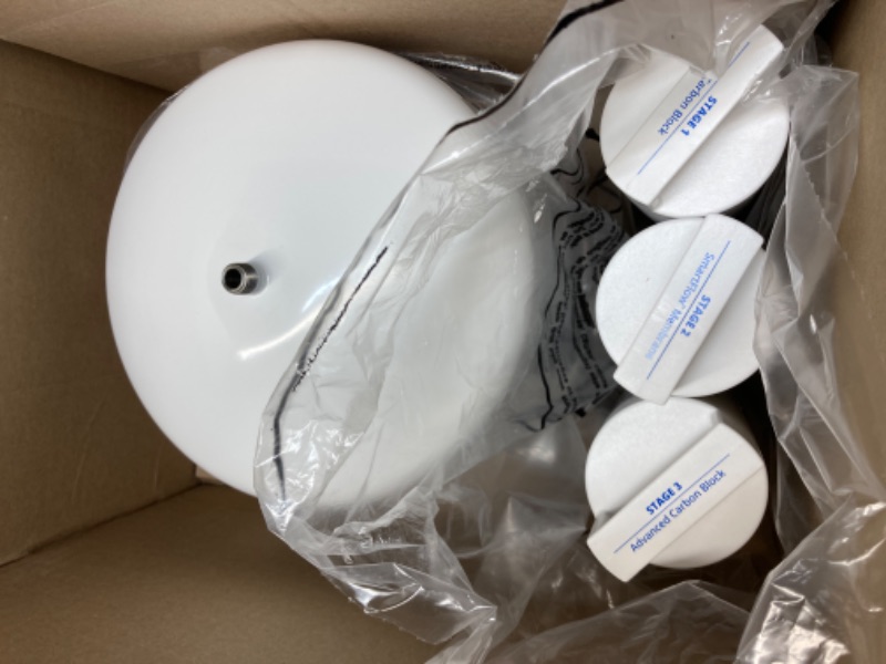 Photo 1 of Aquasana SmartFlow™ Reverse Osmosis Water Filter System - High-Efficiency Under Counter RO Removes up to 99.99% of 90 Contaminants, Including Fluoride, Arsenic, Chlorine, and Lead - Chrome Faucet