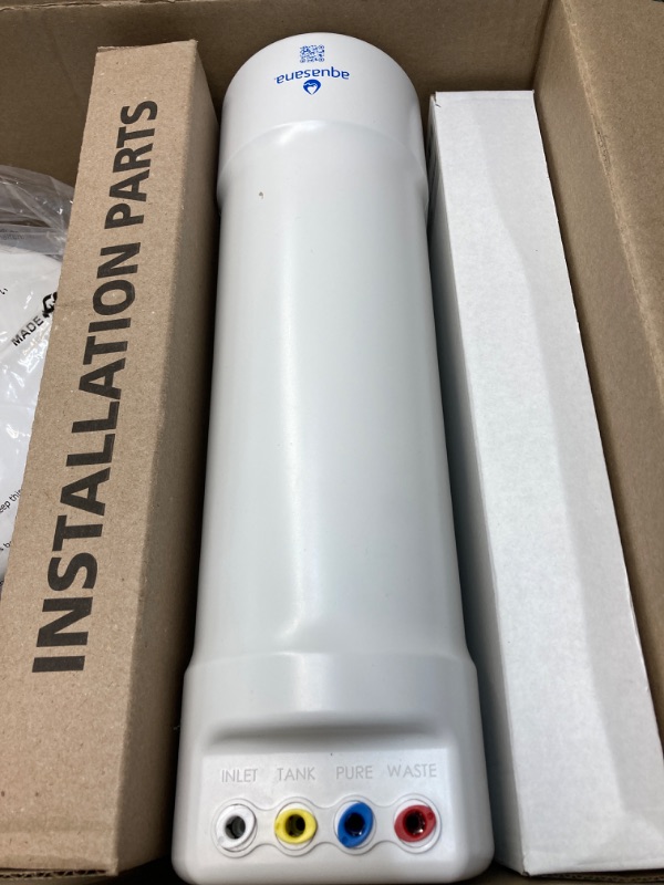 Photo 1 of Aquasana SmartFlow™ Reverse Osmosis Water Filter System - High-Efficiency Under Counter RO Removes up to 99.99% of 90 Contaminants, Including Fluoride, Arsenic, Chlorine, and Lead - Chrome Faucet