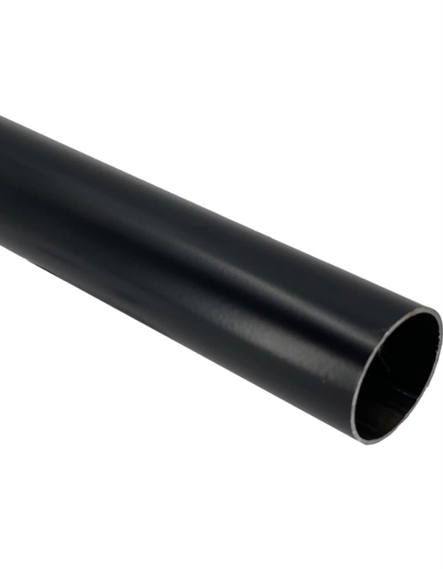 Photo 1 of 72" HEAVY DUTY Round Closet Rod | 32mm Diameter | Black Clothes Pole | 1 Pack