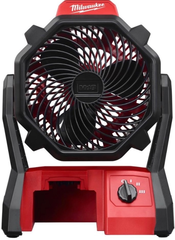 Photo 1 of itonotry Milwaukee 0886-20 M18 18-Volt 2,350-Rpm Adjustable Jobsite Fan w/AC Adapter (Item_by#MaxTool Super Sale,ket134121983572589