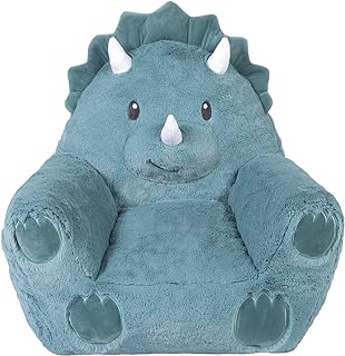 Photo 1 of Dinosaur Toddler Chair Plush Character Kids Chair Comfy Pillow Chair for Boys and Girls, 19 in x 20 in x 16 in