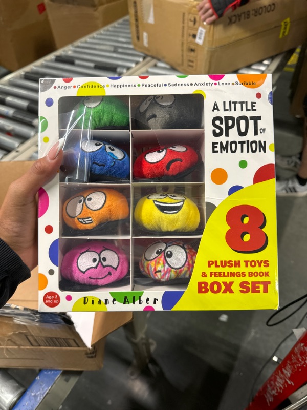 Photo 1 of A Little SPOT of Emotion 8 Plush Toys with Feelings Book Box Set