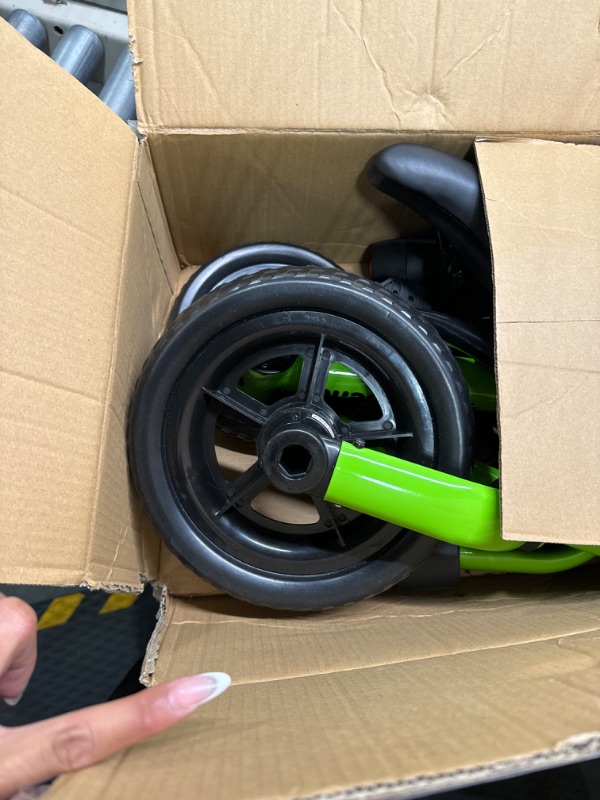 Photo 1 of 3 in 1 Toddler Tricycles for 2-4 Years Old Boys and Girls with Detachable Pedal and Bell | Foldable Baby Balance Bike Riding Toys for 24 Month Up Kids | Infant First Birthday New Year (Green)