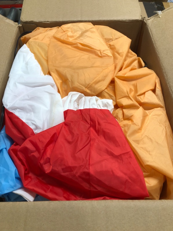 Photo 1 of AerWo 6FT Happy Birthday Decorations Inflatable Birthday Cake with Teddy Bear, Lighterd Kids Birthday Decorations Blow Up for Boys Girls Happy Birthday Party Outdoor Indoor Garden Yard Decor