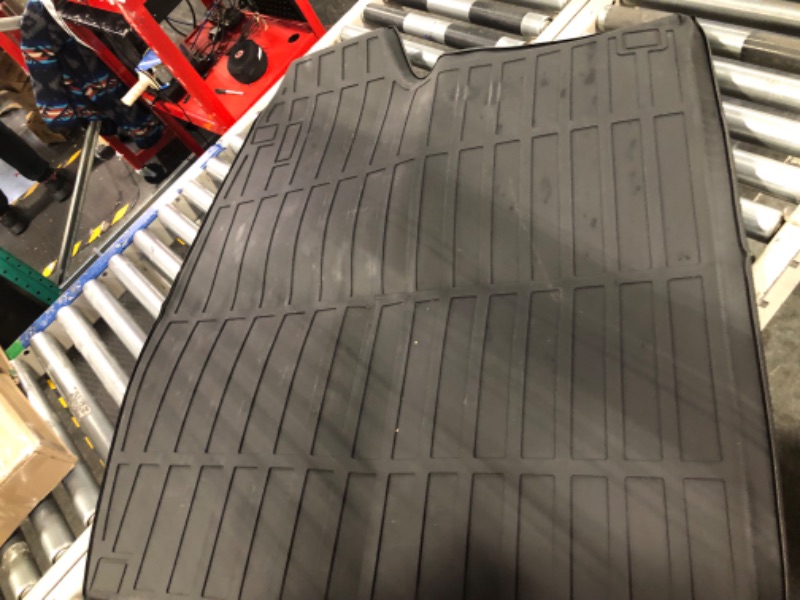 Photo 3 of **USED AND ONLY LARGE ONE** KELCSEECS Floor Mats & Cargo Liner Custom for Acura RDX 2023 2022 2021 2020 2019,All Weather Protection TPE Floor Liners Front& Rear Row Full Set Acura RDX Accessories Black RDX 19-23 SET