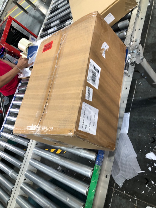 Photo 1 of Tikuns Storage Bins with Lids Toy Storage Containers with Wheels Closet Organizers and Storage 8.5 Gal/56 Liters Clear Folding Storage Box with Door 3 Pack (Tea White)