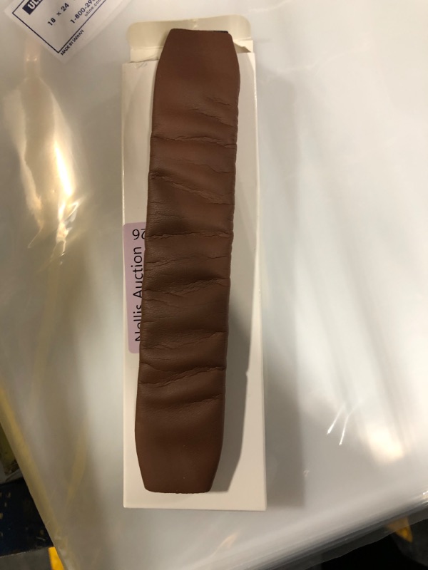 Photo 1 of SOULWIT Protein Leather Headband Cover for Audio Technica ATH M50, M50X, M50XWH, M50XBT, M50XBT2, M50S/LE Headphones, Replacement Headstrap Pad Repair Part (Coffee)