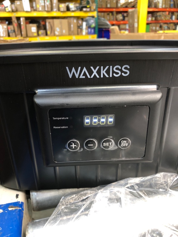 Photo 1 of **wax is pre melted inside**
Paraffin Wax Machine for Hand and Feet, Waxkiss 5000ml Paraffin Bath with Lavender Paraffin Wax Warmer for Professional Spa & Arthritis Treatment At Home
