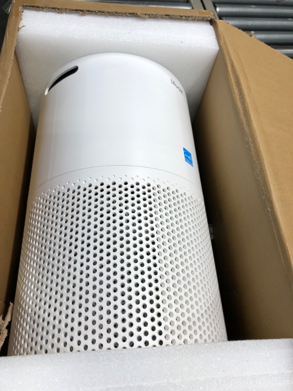 Photo 2 of ***USED*** 
LEVOIT Air Purifiers for Home Large Room, Smart WiFi and PM2.5 Monitor H13 True HEPA Filter Removes Up to 99.97% of Particles, Pet Allergies, Smoke, Dust, Auto Mode, Alexa Control, White Core 400S White