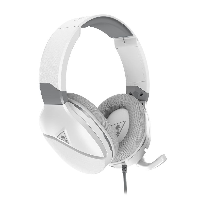 Photo 1 of Turtle Beach Recon 200 Gen 2 Powered Gaming Headset for Xbox Series X, Xbox Series S, & Xbox One, PlayStation 5, PS4, Nintendo Switch, Mobile, & PC with 3.5mm connection - White