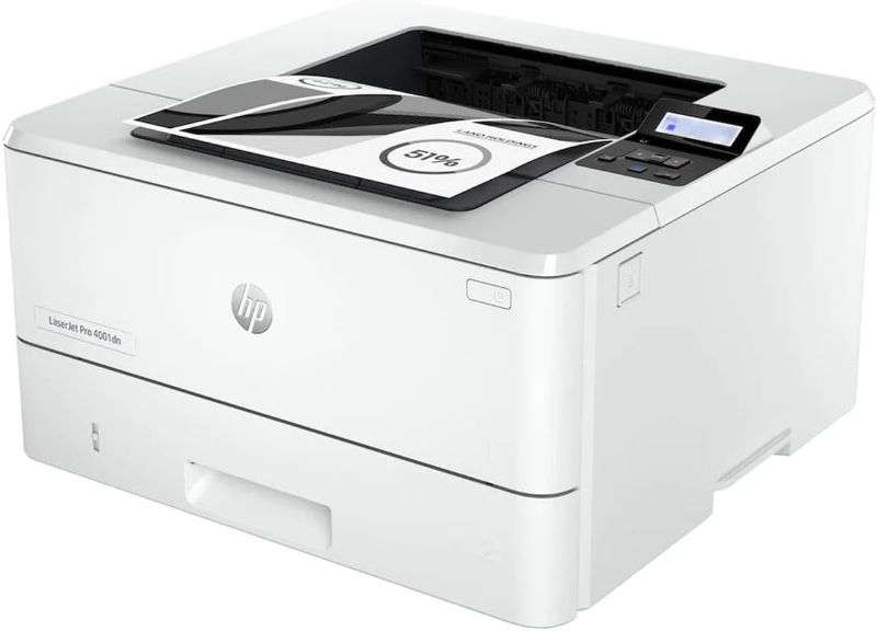 Photo 1 of HP LaserJet Pro 4001dn Printer, Print, Fast speeds, Easy setup, Mobile printing, Advanced security, Best for small teams, Ethernet/USB only
