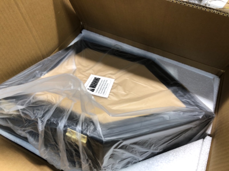 Photo 1 of Baseball Display Frame Case Baseball Shadow Box Wall Cabinet Baseball Holders for 12 Balls Display with Lockable Anti Fade UV Protection Acrylic Door for Homerun and Collector Autograph Balls, Black 12 Slots